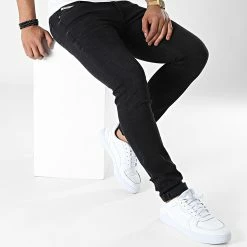 Nouveau 🧨 Jean Skinny Sleenker A03595 Noir de Diesel 🎉 -Diesel Soldes Magasin diesel 324090 A03595 09D41 02 20220627T155925 03