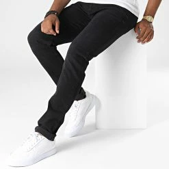 Meilleure affaire 🔥 Jean Skinny Sleenker A03594-09D41 Noir de Diesel 🤩 -Diesel Soldes Magasin diesel 324124 A03594 09D41 02 20220726T155220 03