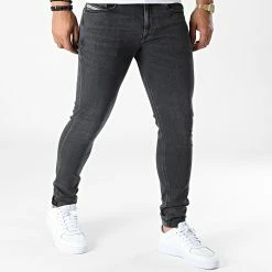 Meilleure vente 🥰 Jean Skinny Sleenker A03595 Gris de Diesel 🥰