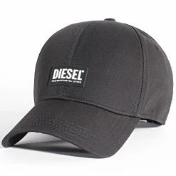 De gros 🎁 Casquette Corry Noir de Diesel 🔔