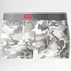 De gros 🔥 Lot De 2 Boxers Damien 00SMKX Gris Chiné Camouflage de Diesel 🧨 -Diesel Soldes Magasin diesel 324285 00SMKX 0WCAS E5859 20220621T124545 03