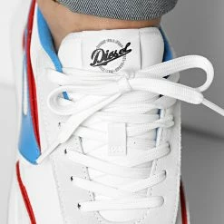 Budget 😍 Baskets Racer LC Y02873 Star White French Blue Red Alert de Diesel 🤩 -Diesel Soldes Magasin diesel 326237 Y02873 P4438 H9283 20220704T155855 03