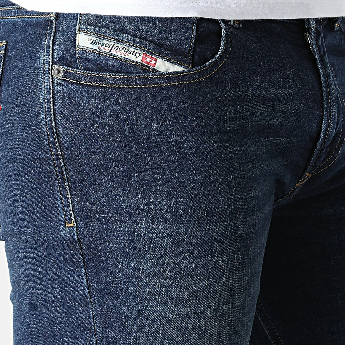 Le moins cher 🥰 Jean Skinny Sleenker A03595-09D43 Bleu Denim de Diesel ✨ 4 Le moins cher 🥰 Jean Skinny Sleenker A03595-09D43 Bleu Denim de Diesel ✨ – Image 2