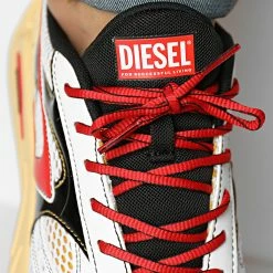 Le moins cher 🤩 Baskets S-Serendipity Sport Y02978-P4800 Straw Fiery Red Black de Diesel ✨ -Diesel Soldes Magasin diesel 328301 Y02978 P4800 H9276 20220718T161436 03