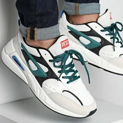 Coupon ⭐ Baskets S-Serendipity Sport Y02868-P4431 Ibiza Blue Antique Green White Black de Diesel ✔️