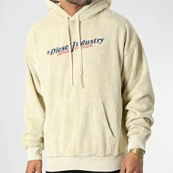 Top 10 🥰 Sweat Capuche Ummerry A06166-0TEAK Beige de Diesel 😍 -Diesel Soldes Magasin diesel 339383 A06166 0TEAK 72U 20221109T160711 03
