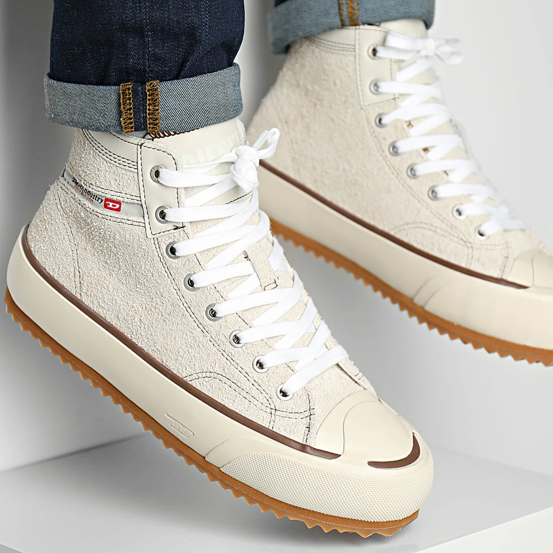 Grosses soldes 😍 Baskets Montantes S-Principia Mid X Y02966 White de Diesel 🤩 3 Grosses soldes 😍 Baskets Montantes S-Principia Mid X Y02966 White de Diesel 🤩