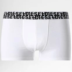 Nouveau 🎉 Lot De 3 Boxers Damien 00ST3V Blanc de Diesel 😀 -Diesel Soldes Magasin diesel 348892 00ST3V 0JMAR E6486 20221129T105109 03